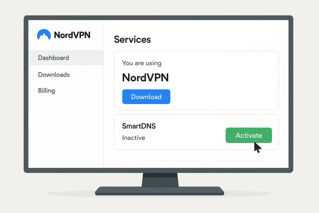 NordVPN on LG TV