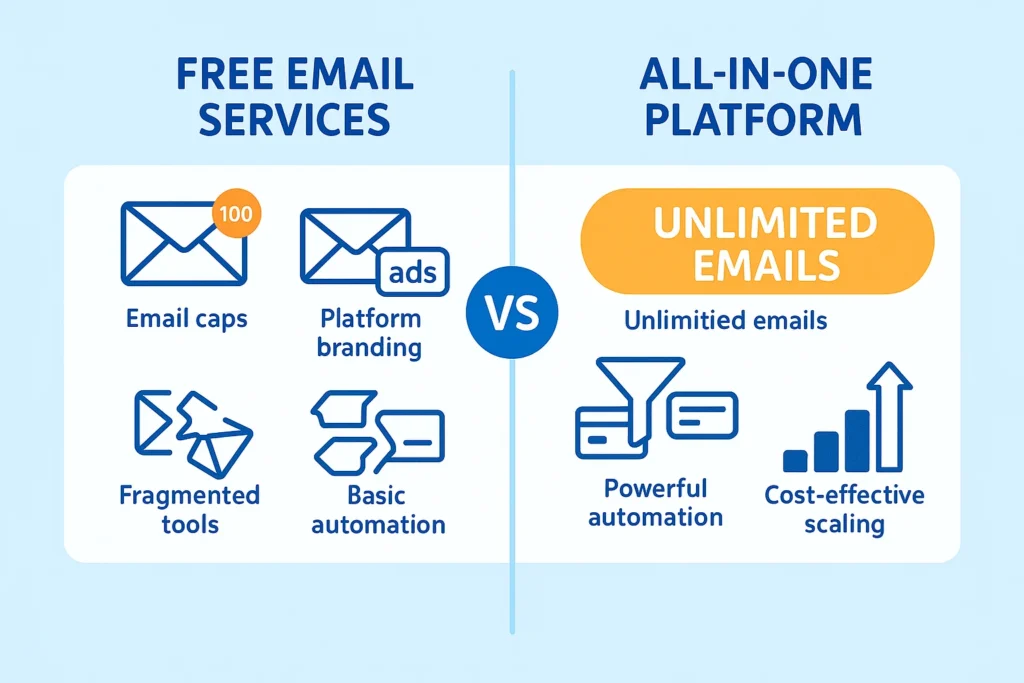 Send Unlimited Emails for Free with Systeme.io