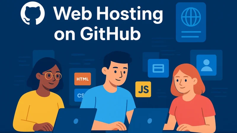 Web Hosting on GitHub