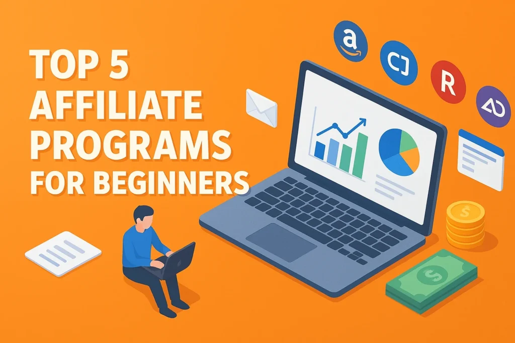 Top 5 Affiliate Programs for Beginners