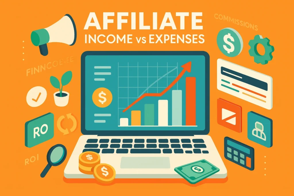 Affiliate Marketing Income vs Expenses