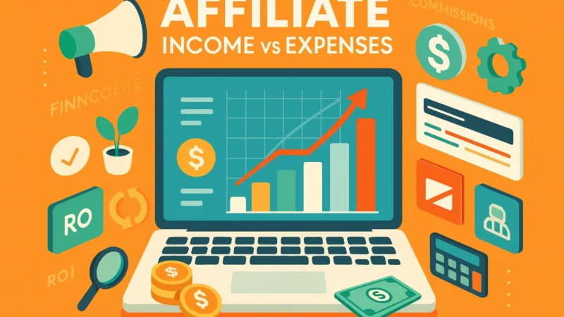 Affiliate Marketing Income vs Expenses