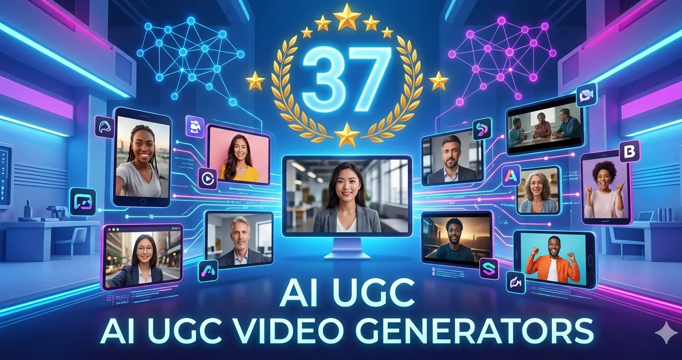 You are currently viewing 37 Best AI UGC Video Generators in 2026 (Tested & Ranked)